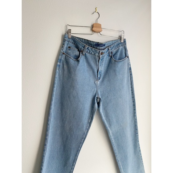 Vintage 90's Bill Blass Jeans // Mid Blue Wash - Picture 2 of 6